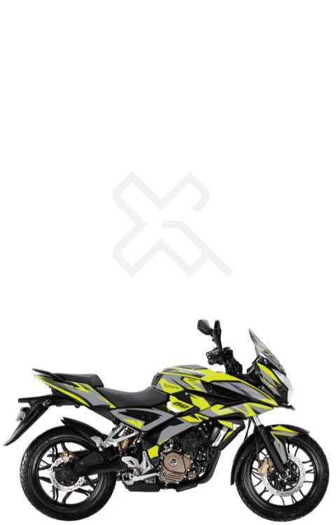 Project 69 Edition Full Body Sticker Compatible with Burgman 125 | Made in Premium Matte Vinyl with FPF (Fade Protection Film), Waterproof, Precut Sticker, Pack of 1 Compatible with Both Side